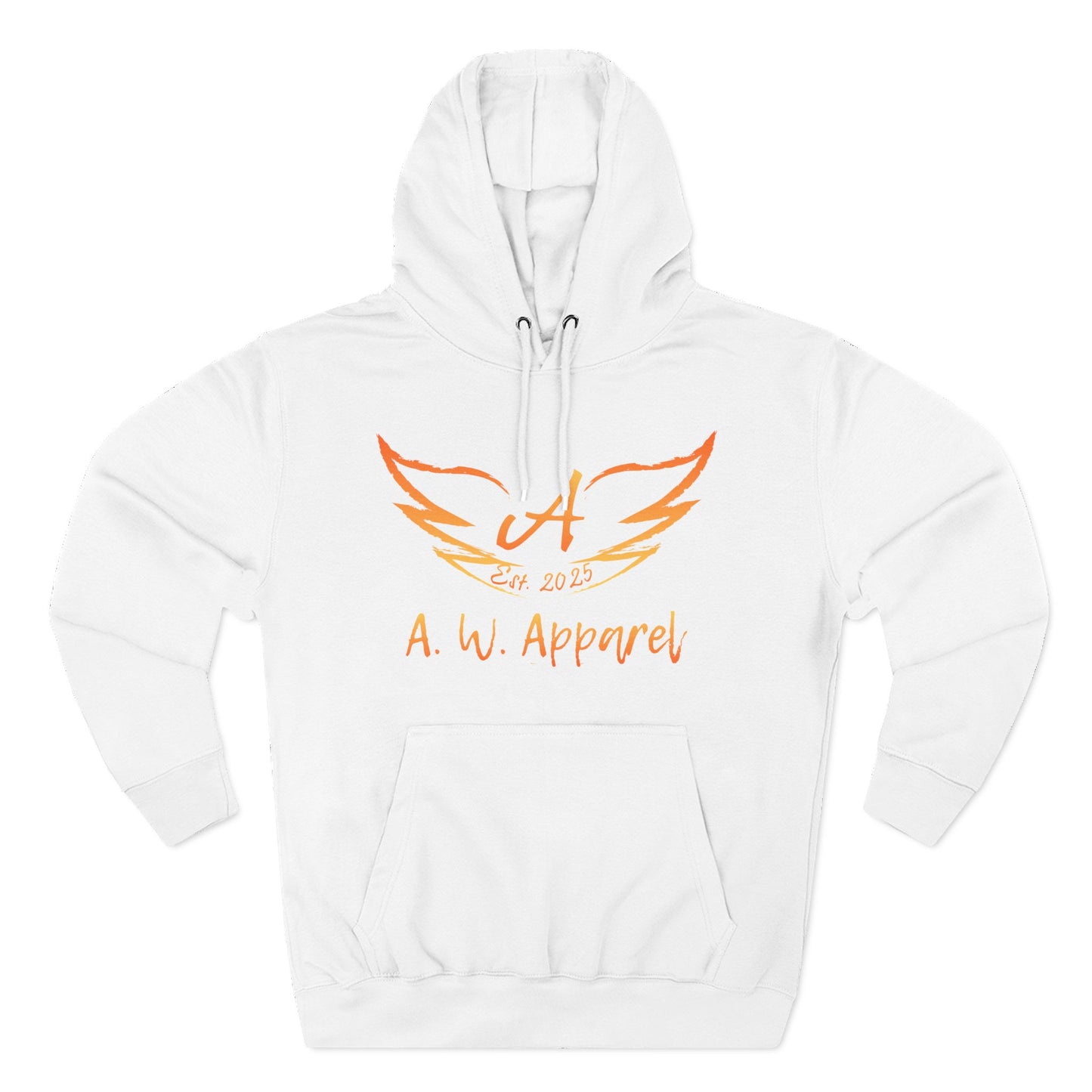 Winged Elegance: A.W. Apparel Hoodie