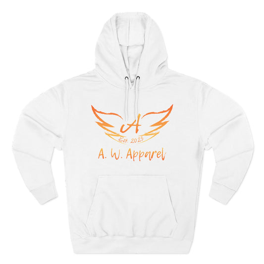 Winged Elegance: A.W. Apparel Hoodie