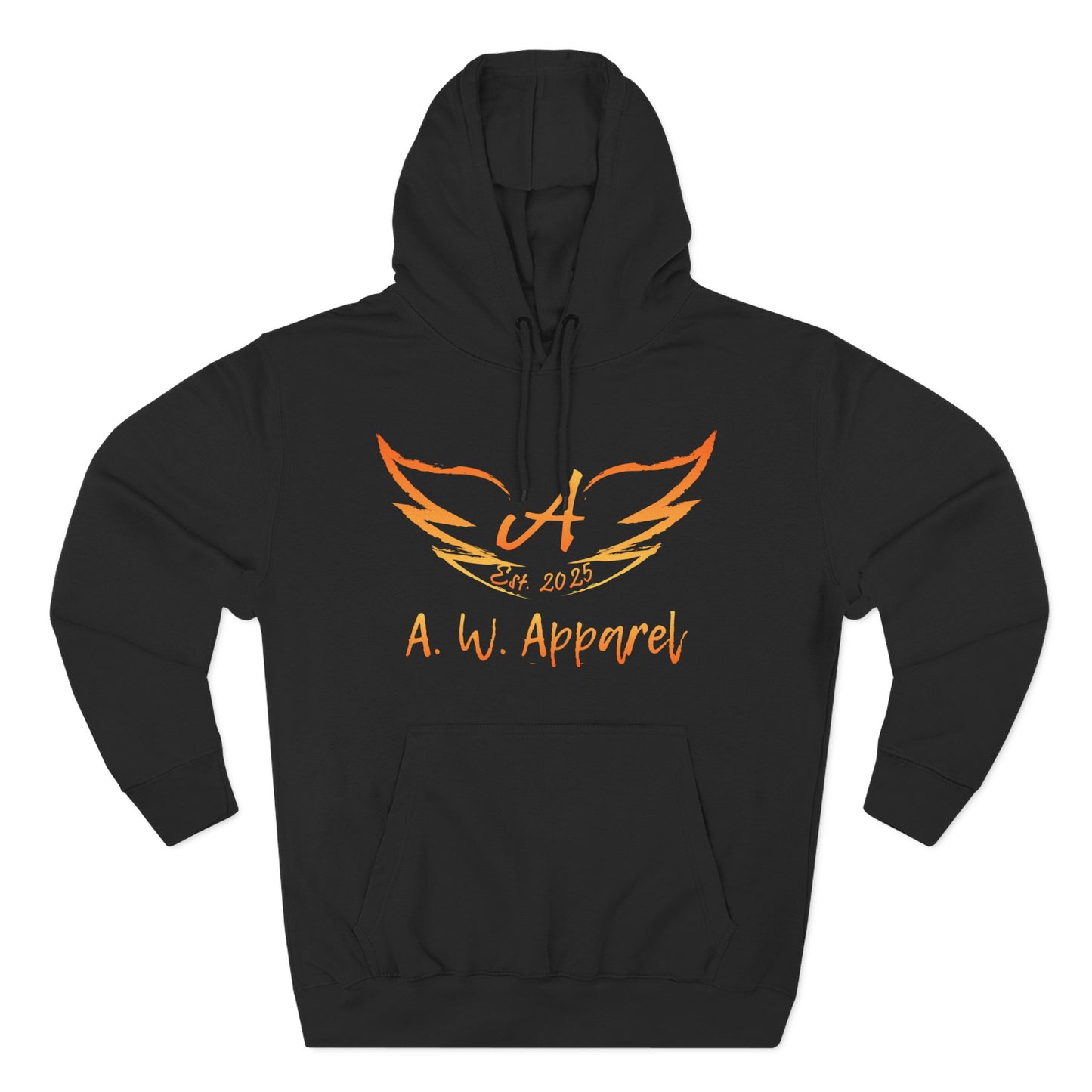 Winged Elegance: A.W. Apparel Hoodie